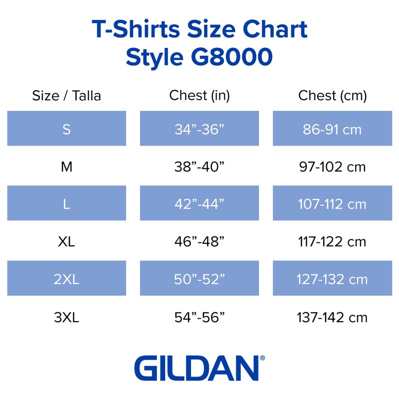 Gildan Adult DryBlend T-Shirt, Style G8000, Multipack - Image 5